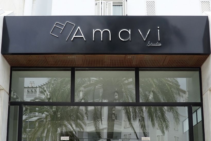 Mi Proyecto del curso: Diseño de logos: del concepto a la presentación es sobre AMAVI 4