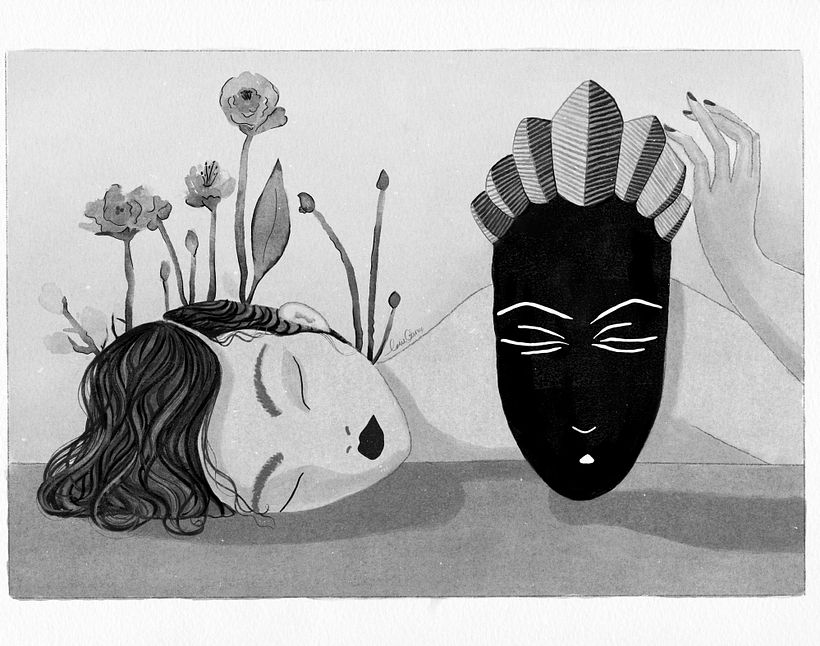 My project in Introduction to Illustration with India Ink course 0