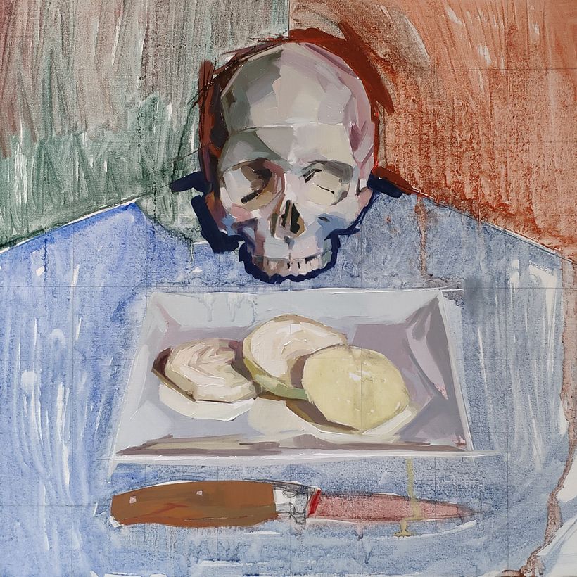 Bodegón al óleo. 3