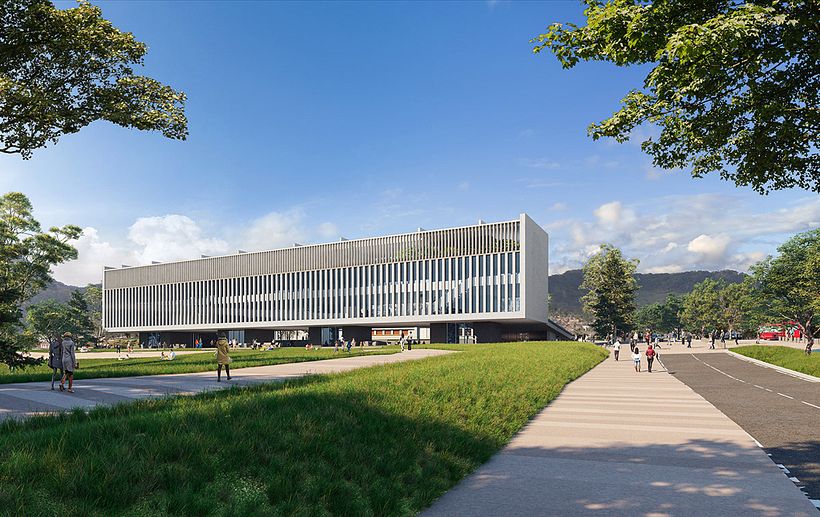 Images for the architectural contest for the San Cristobal's City Hall by EMS Arquitectos and Alcuadrado Arquitectos