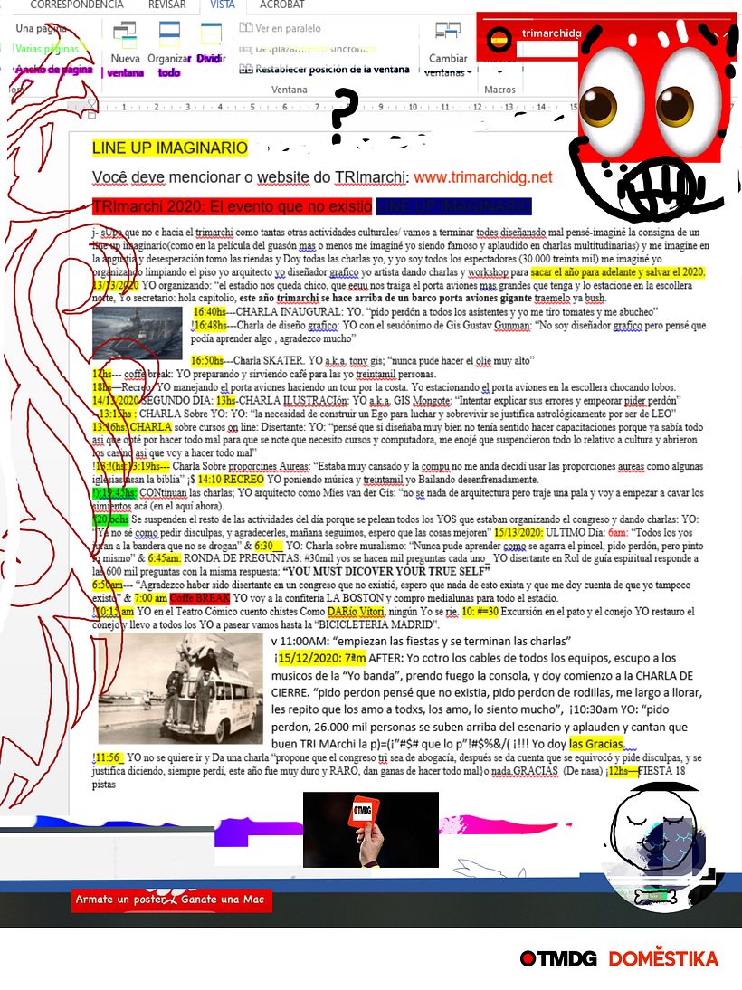 Concurso TRImarchi: Diseña el póster de la edición que no fue 0