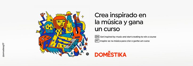 Concurso: crea inspirado en la música y gana un curso 0