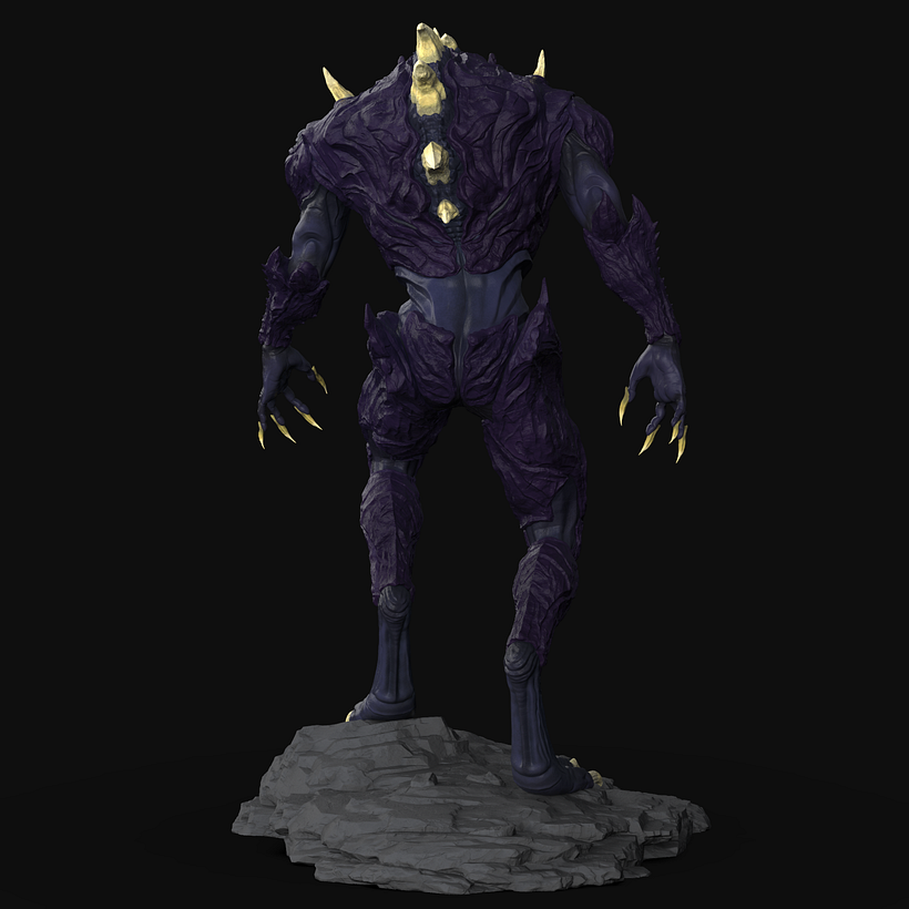 Mi Proyecto del curso: Modelado en ZBrush: del concept art a la criatura final 3