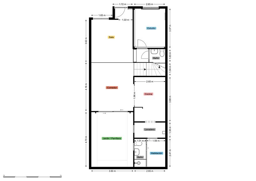 Diseño de Interiores TownHouse Bonaventure Home 0