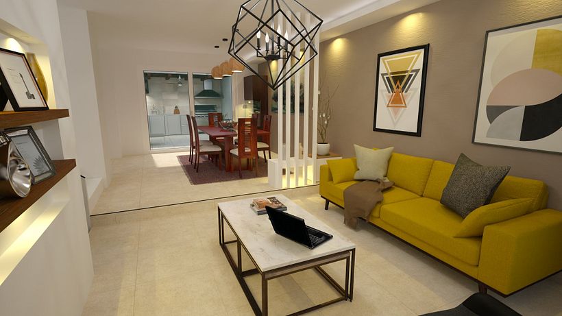 Diseño de Interiores TownHouse Bonaventure Home 2