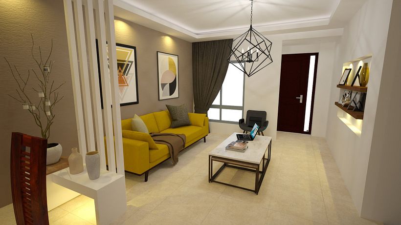 Diseño de Interiores TownHouse Bonaventure Home 3