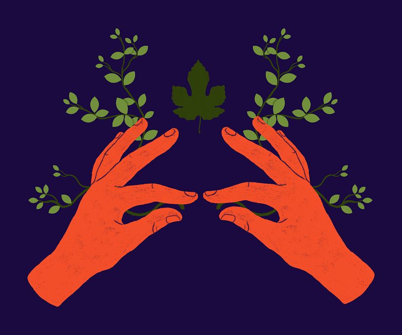 My project in Flat Illustration with Photoshop course 6