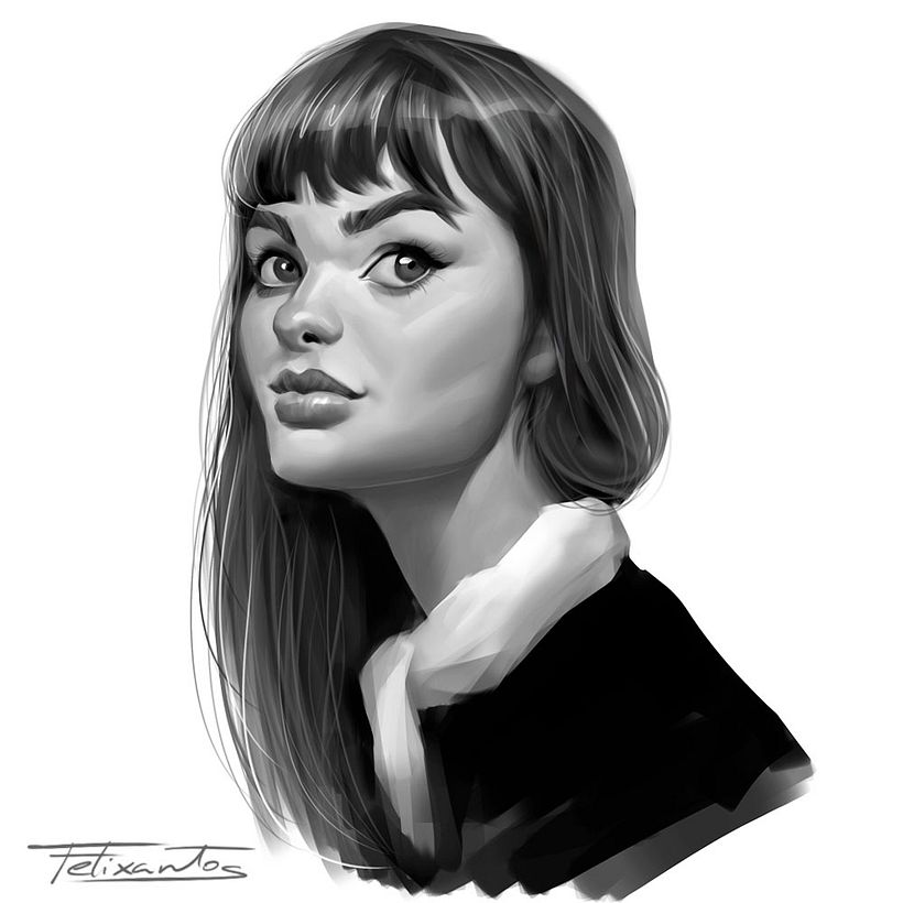 Retratos en grisalla 2 1
