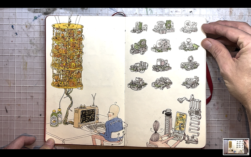 Moleskine sketchbook 38 1