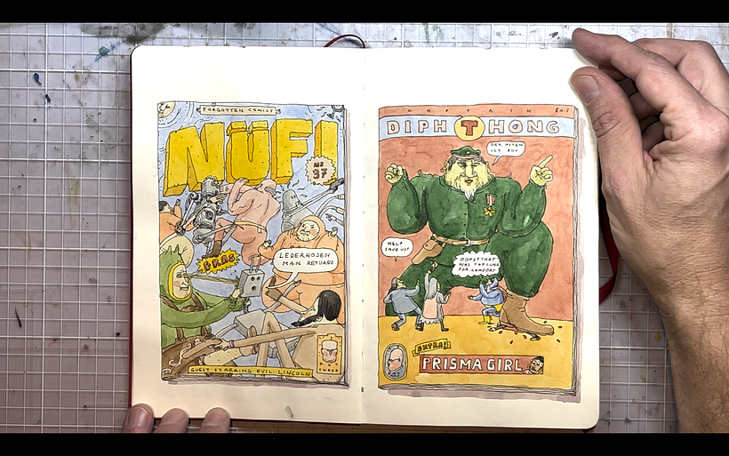 Moleskine sketchbook 38 3