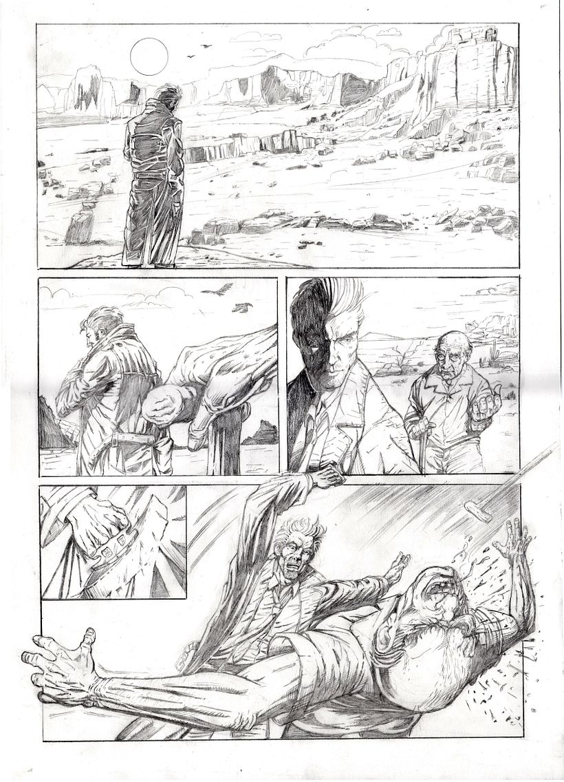 My project in Pencil Drawing for Superhero Comics course 0