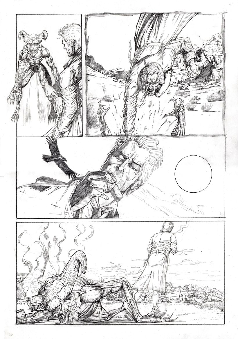 My project in Pencil Drawing for Superhero Comics course 0