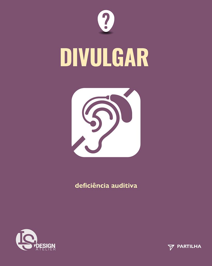 Meu projeto do curso: Estratégias no Instagram para desenvolvimento de marca "deficiência auditiva" 0