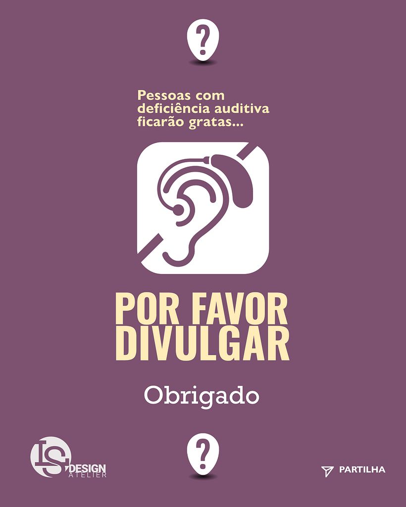 Meu projeto do curso: Estratégias no Instagram para desenvolvimento de marca "deficiência auditiva" 6