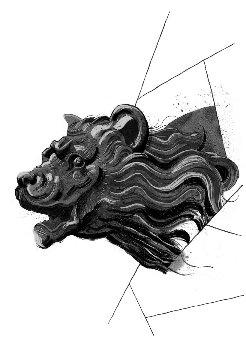 Gárgolas #inktober2020 5