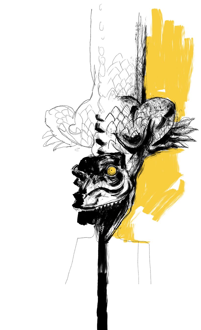 Gárgolas #inktober2020 8