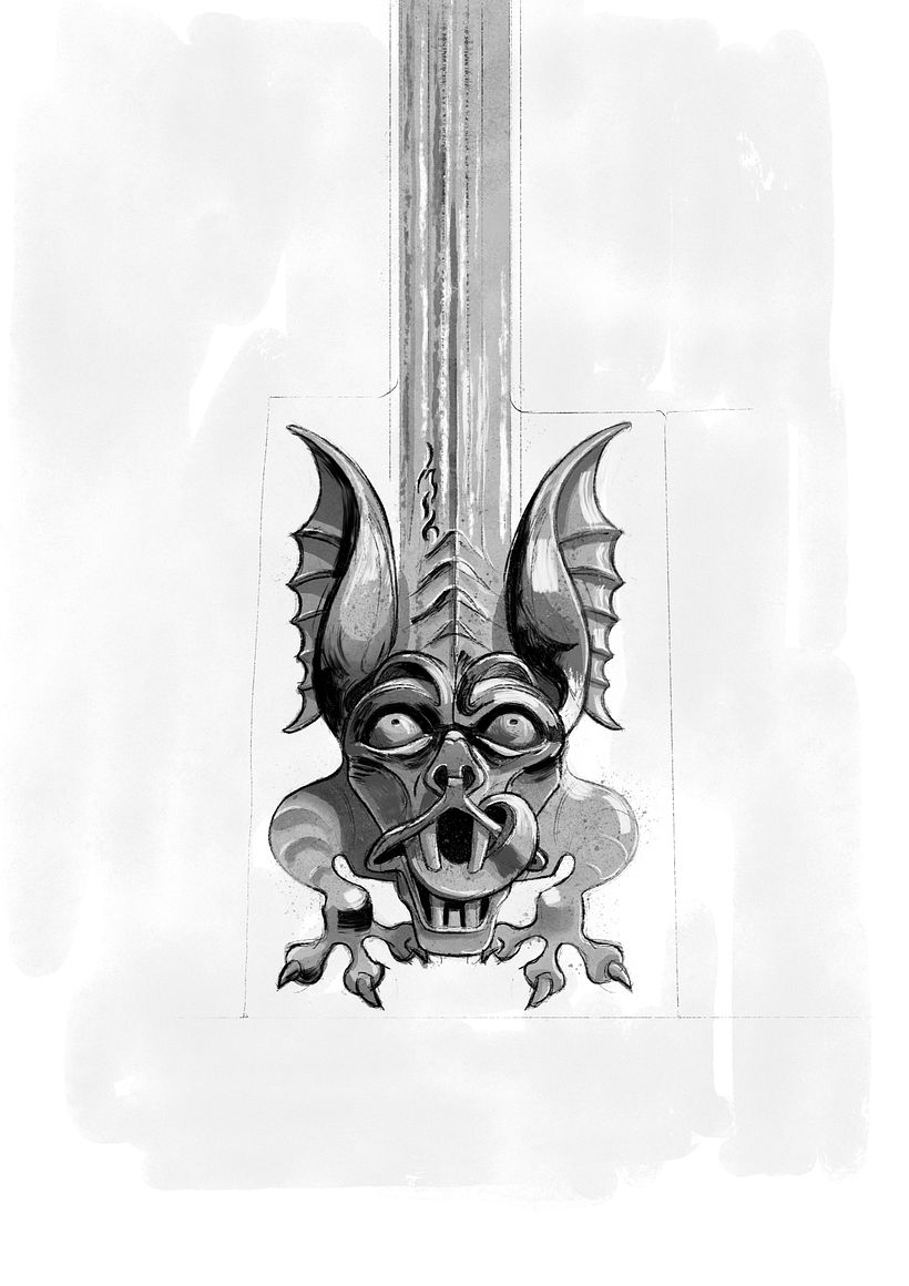 Gárgolas #inktober2020 10