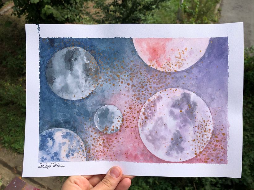 Concurso: pinta tu cielo con acuarela y participa por cursos y un súper kit 2
