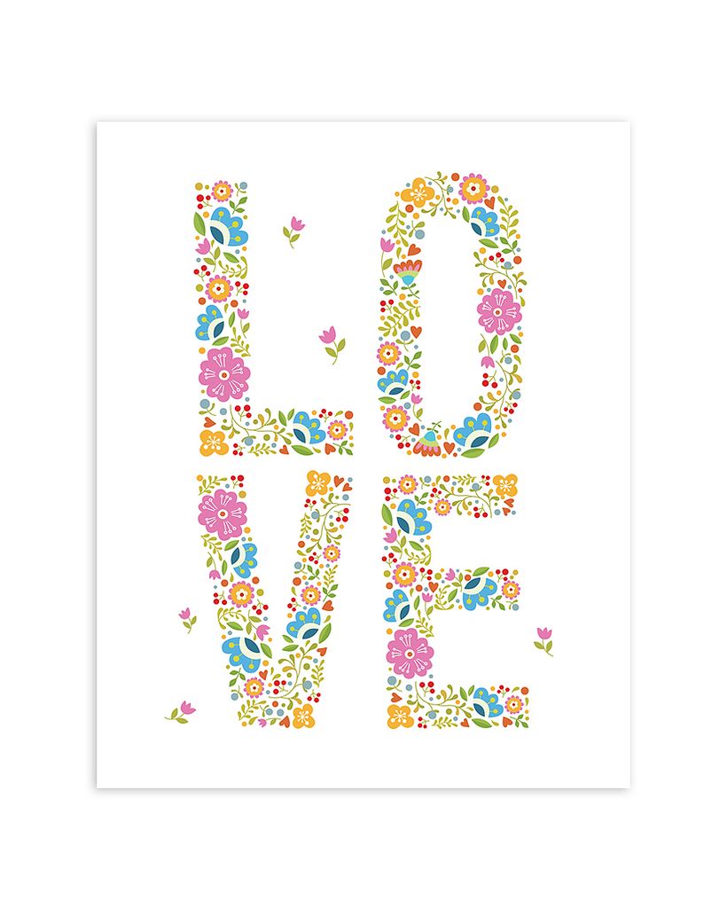 "Love" print and pattern made with love) 1