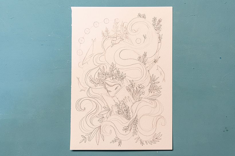 Mi Proyecto del curso: Técnicas de acuarela para ilustraciones de ensueño 4