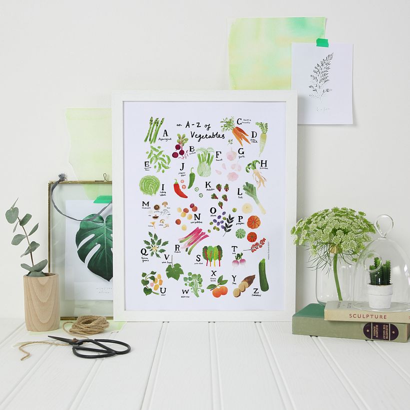 A-Z of Vegetables 2