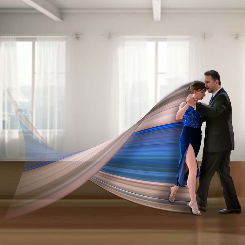 Tango con Estiramiento de pixeles