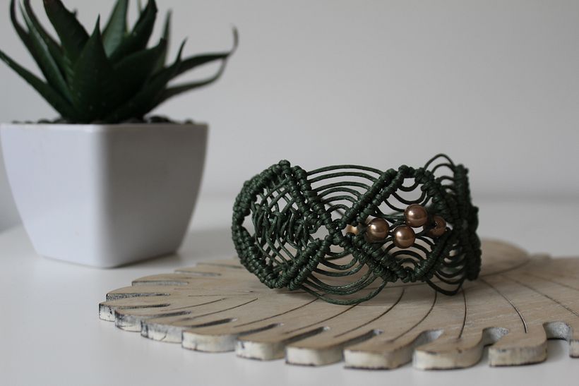 Mi Proyecto del curso: Joyería en macramé 0