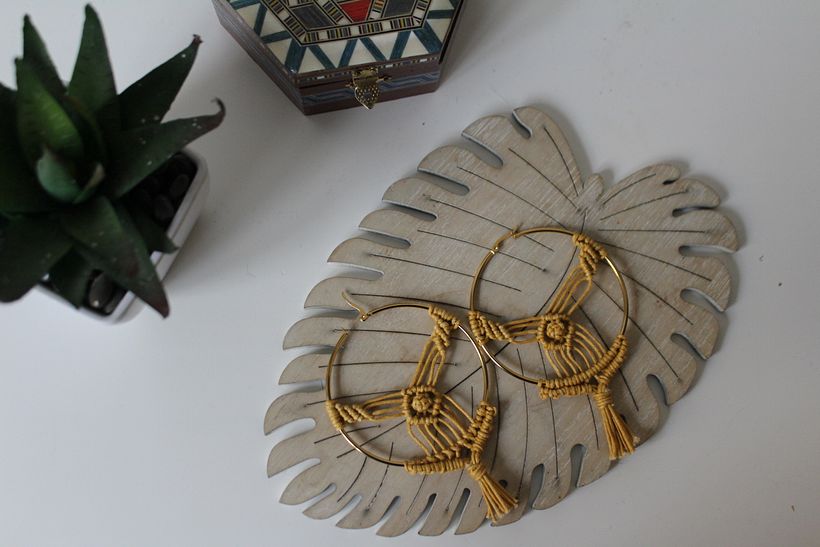 Mi Proyecto del curso: Joyería en macramé 2