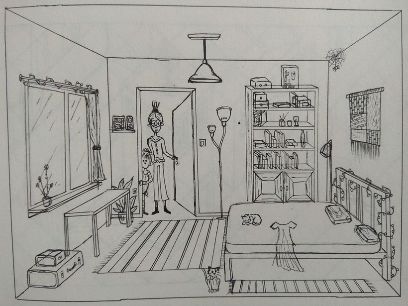 My project in The Art of Sketching: Transform Your Doodles into Art course 4