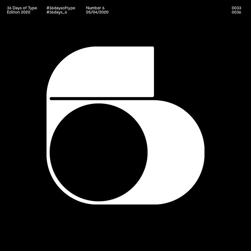 36 Days of Type - 2020 20