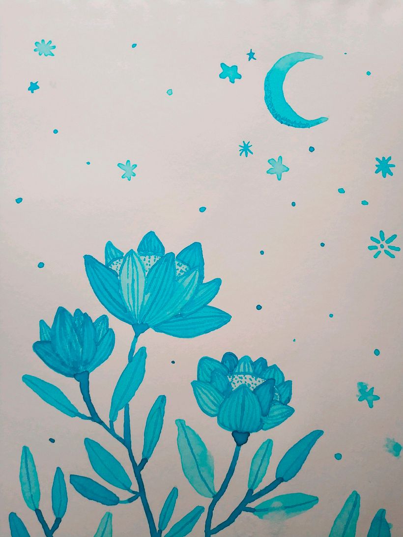 Monocromático - Vallejo Azul Proceso