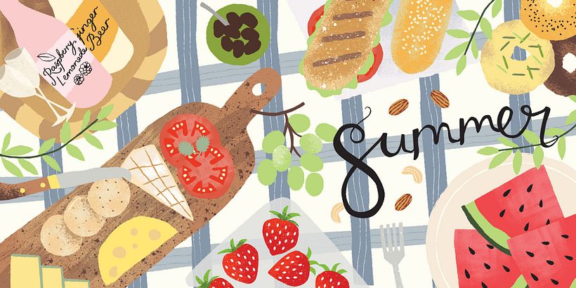 Foodimentary Book Illustrations 1