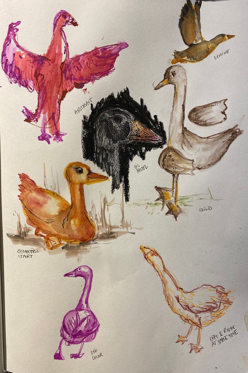 GOOSE'ING AROUND