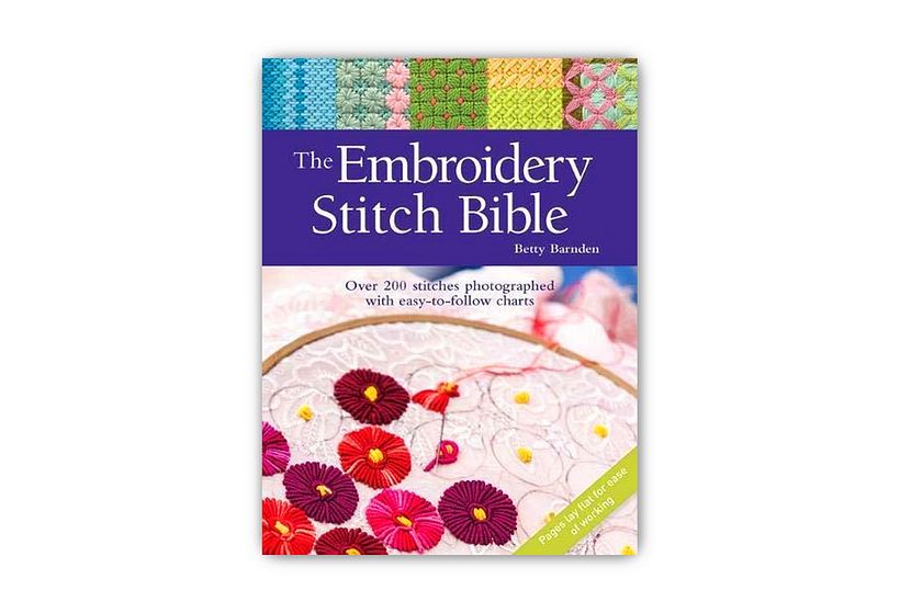 The Embroidery Stitch Bible: Over 200 Stitches Photographed with Easy-to-Follow Charts, by Betty Barnden, Amber Ocean
