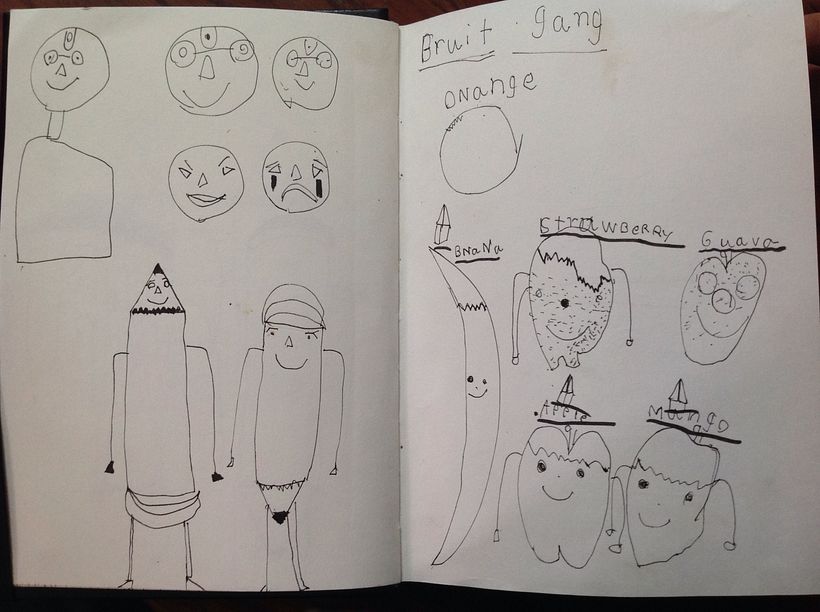 My project in The Art of Sketching: Transform Your Doodles into Art course 2