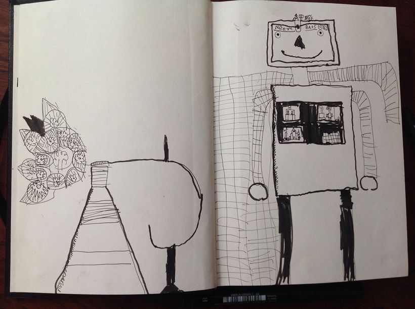 My project in The Art of Sketching: Transform Your Doodles into Art course 1
