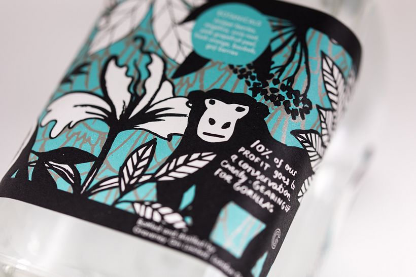 Graveney Gin Bottle Packaging 4