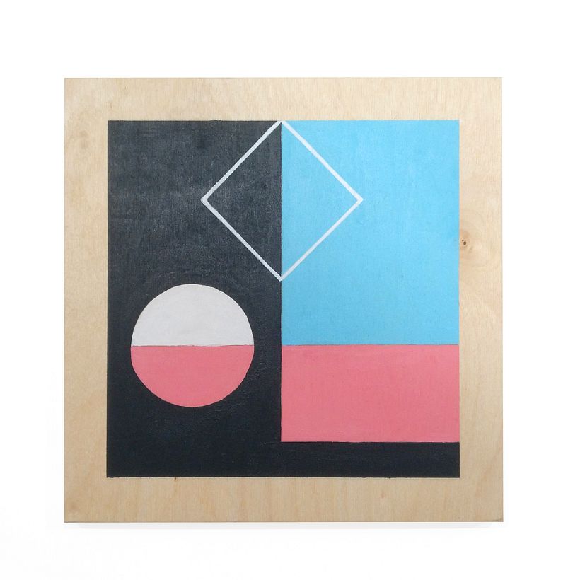 Acrylic on wood/20x20cm/2020