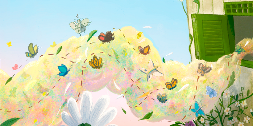 Borboletinha cor de nada 0