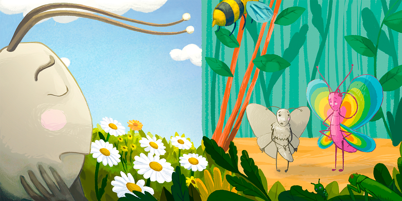 Borboletinha cor de nada 1