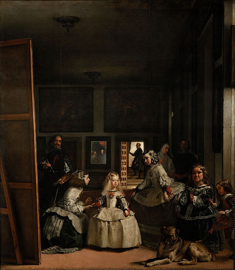 ‘Las Meninas”, por Diego Velázquez (1657)