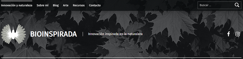 Bioinspirada.com - Mi Proyecto del curso: Creación de una web profesional con WordPress 1