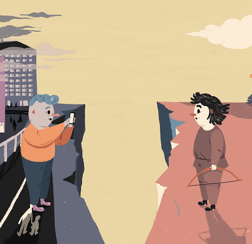 Editorial illustration: Dagens Nyheter 3