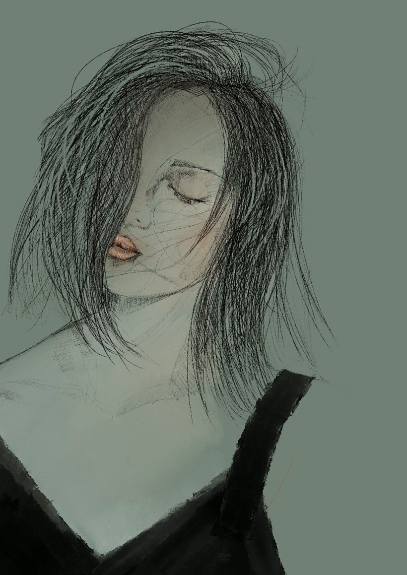 step 3: adding texture and colours