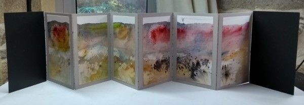"The alpha and omega of daylight": two bound triptyches