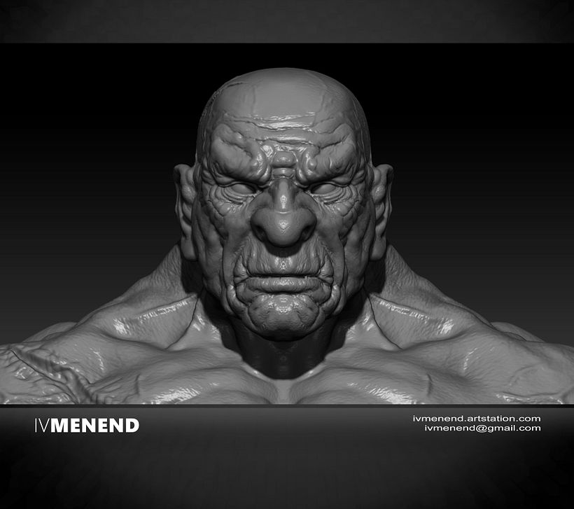 Mi Proyecto del curso: Dwarf head low poly 1