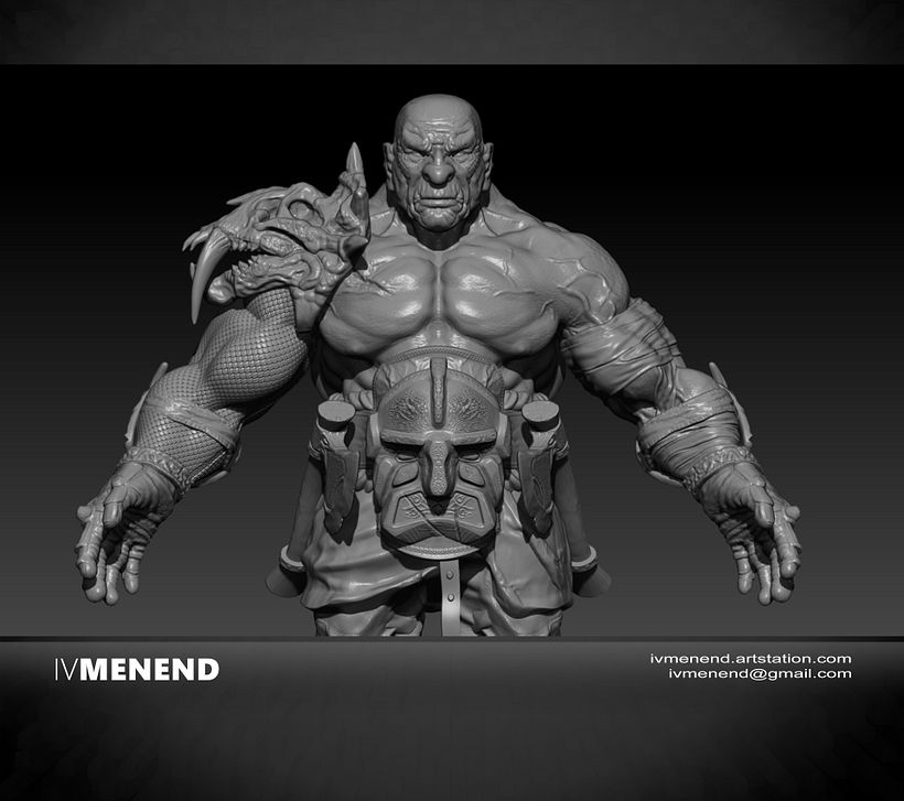 Mi Proyecto del curso: Dwarf head low poly 3