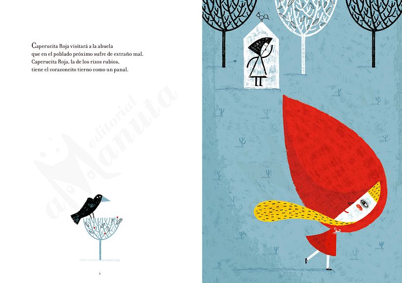 Caperucita Roja, Editorial Amanuta, Chile 2012 2