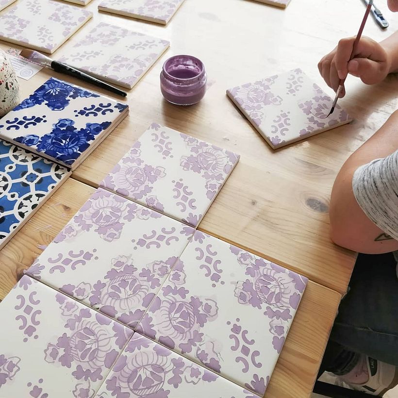 Traditional Porto facade tiles 4