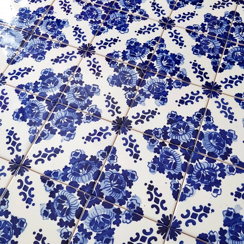 Traditional Porto facade tiles 3